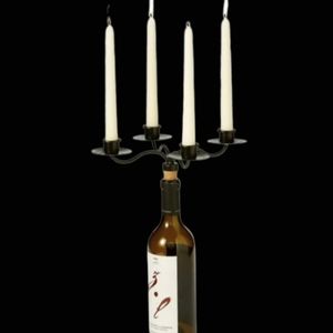Led Candle Sticks Wine Bottle Candelabra